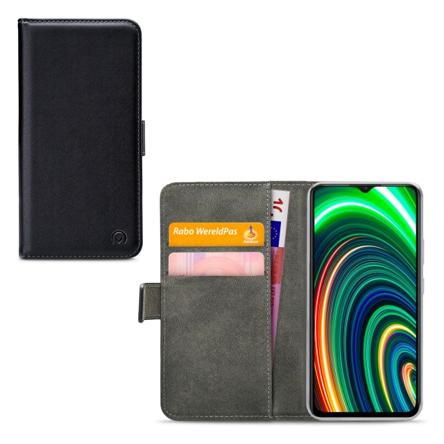 Mobilize Classic Gelly Wallet Book Case realme C25Y Noir