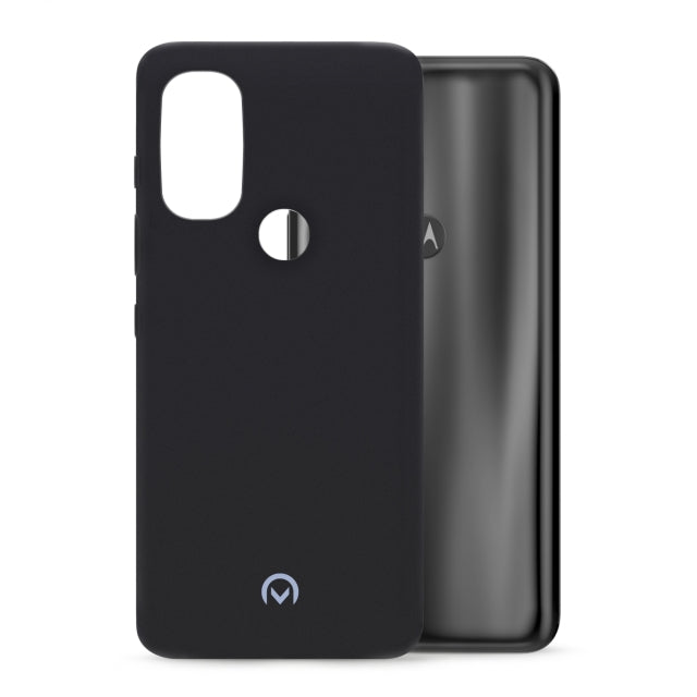 Mobilize Housse en Gel Caoutchouc Motorola Moto G71 5G Noir Mat