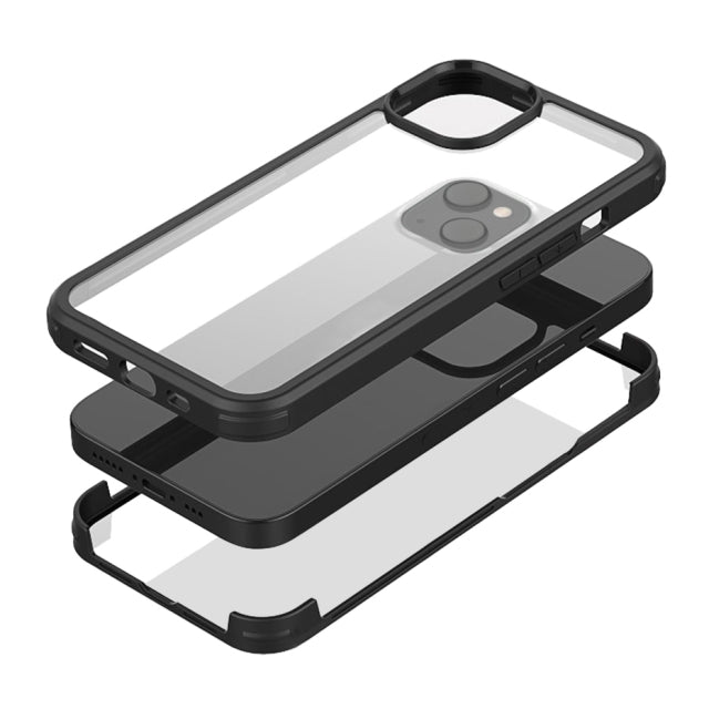 Mobilize Tempered Glass 360 Protection Case Apple iPhone 13 Mini Black
