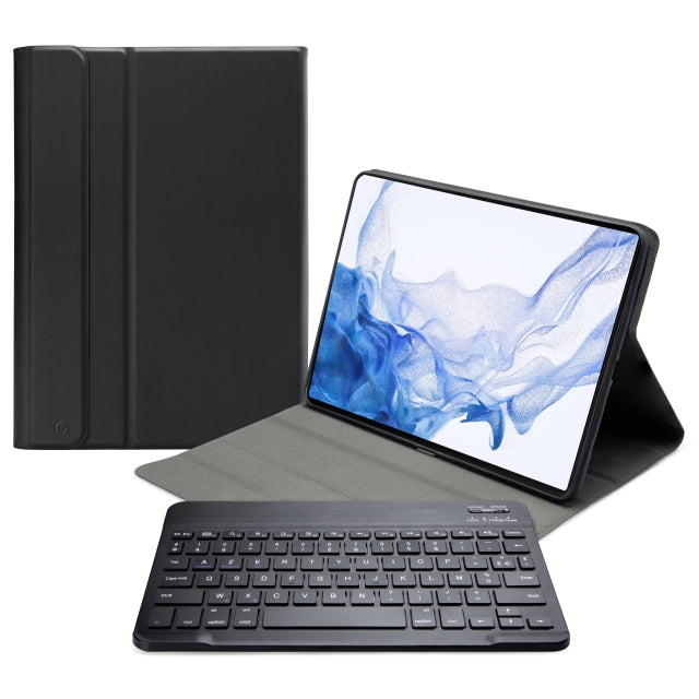 Mobilize Étui Clavier Bluetooth Amovible Samsung Galaxy Tab S7+/S8+ 12.4 Noir AZERTY