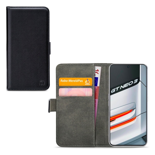 Mobilize Classic Gelly Wallet Book Case realme GT NEO 3 Black