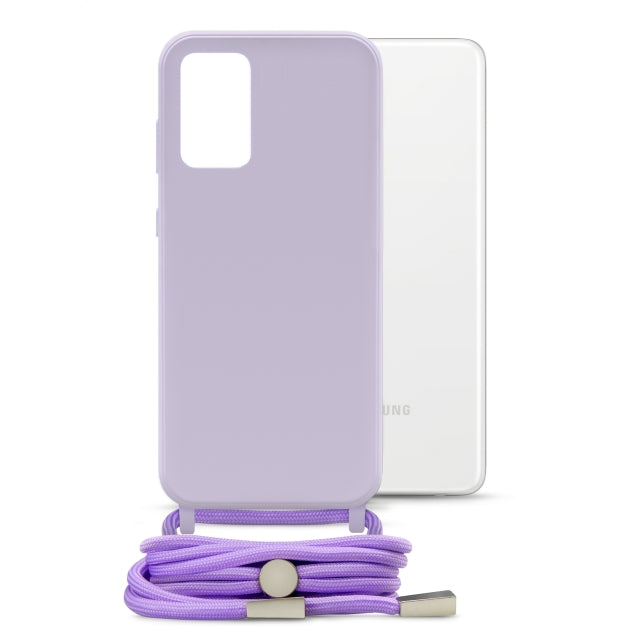 Mobilize Lanyard Gelly Case for Samsung Galaxy A52/A52 5G/A52s 5G Pastel Purple