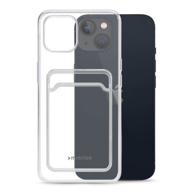 Mobilize Gelly Card Case Apple iPhone 13 Clear