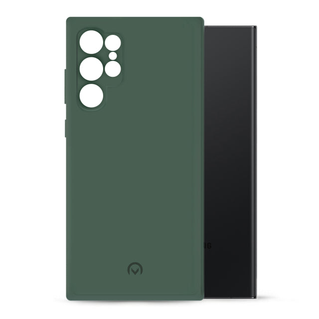 Mobilize Rubber Gelly Case Samsung Galaxy S23 Ultra 5G Matt Green