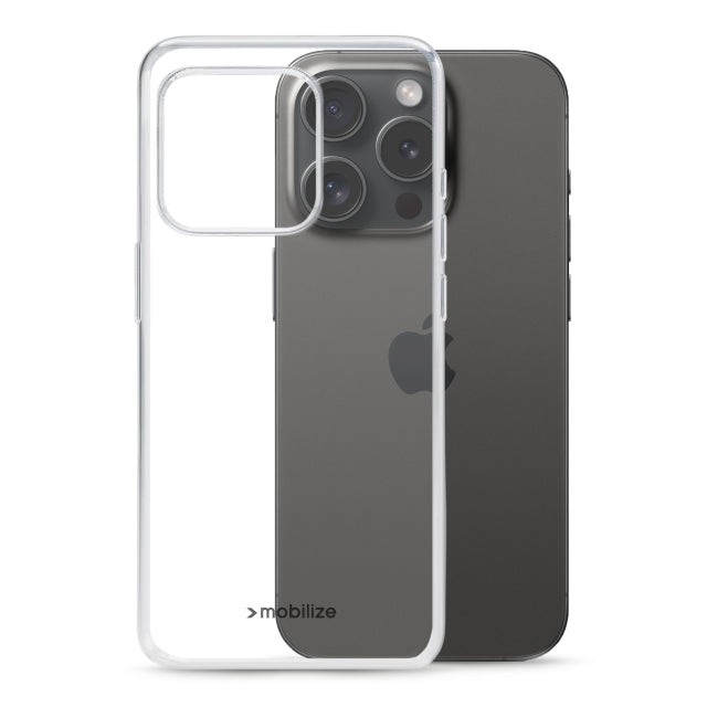 Mobilize Gelly Case Apple iPhone 15 Pro Transparent