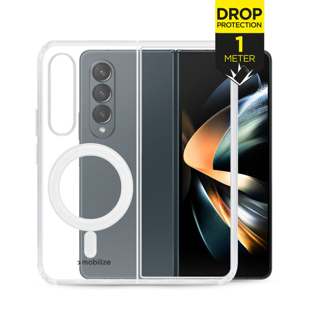 Mobilize Magsafe Compatible Naked Schutzhülle für Samsung Galaxy Z Fold4 Transparent