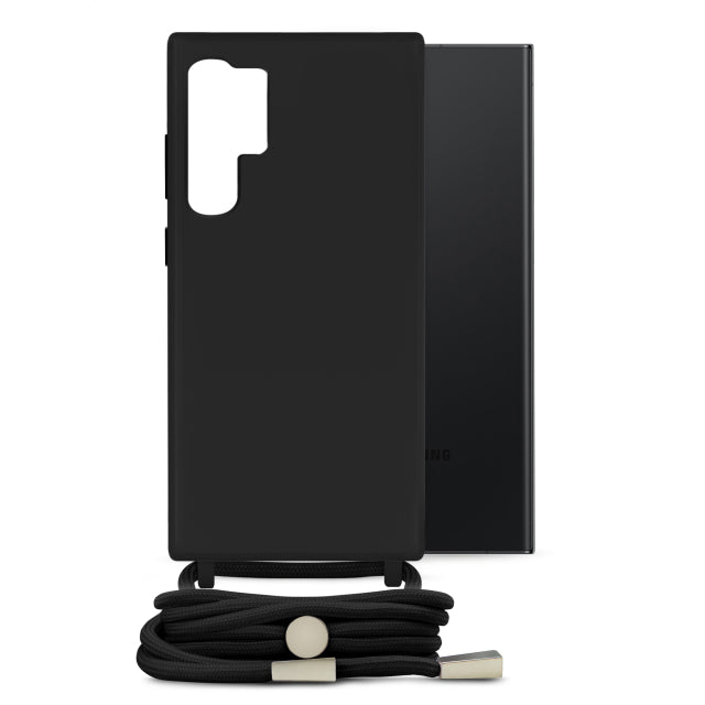 Mobilize Lanyard Gelly Case for Samsung Galaxy S24 Ultra 5G Black