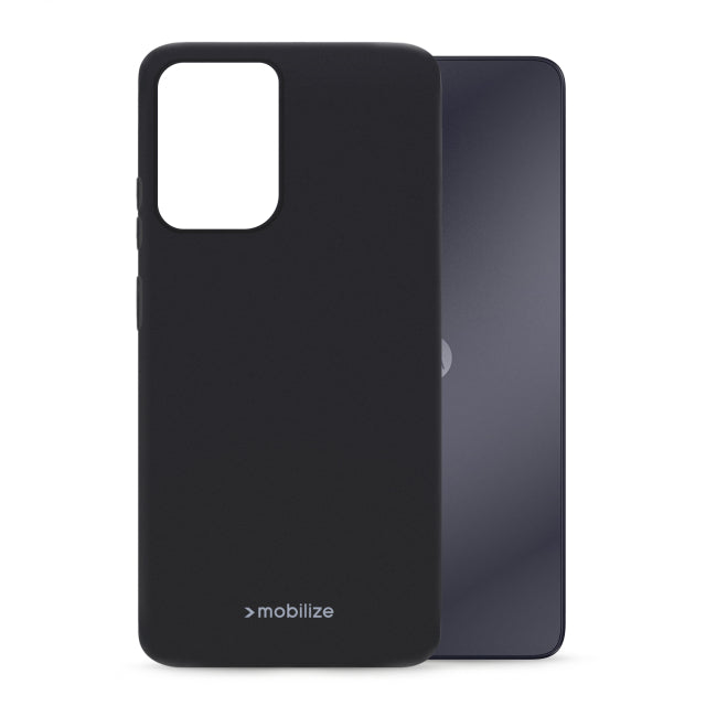 Mobilize Rubber Gelly Case Motorola Moto G04/G24/G04s Matt Black