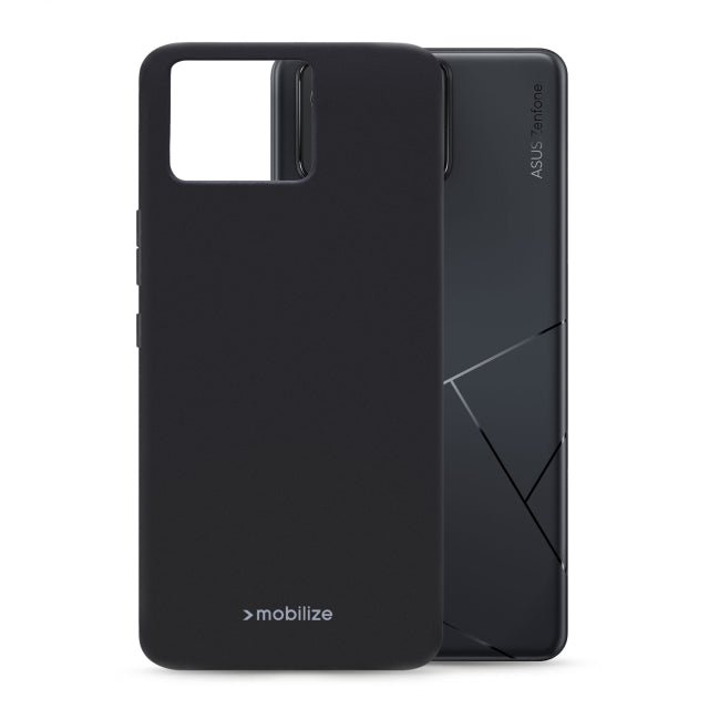Mobilize Rubber Gelly Case ASUS ZenFone 11 Ultra Matt Schwarz