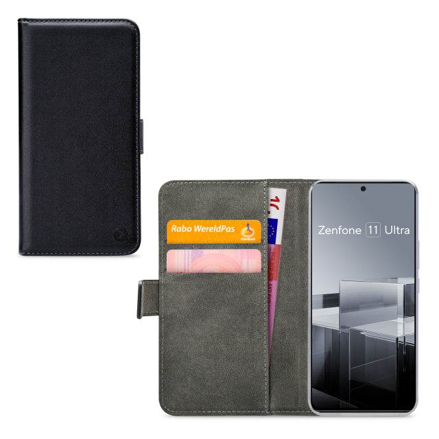 Mobilize Classic Gelly Wallet Book Case ASUS ZenFone 11 Ultra Noir