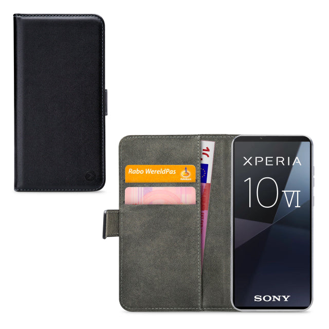 Mobilize Classic Gelly Wallet Book Case Sony Xperia 10 VI Schwarz