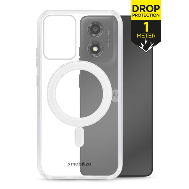 Mobilize Housse de Protection Naked Motorola Moto E14 4G Transparent
