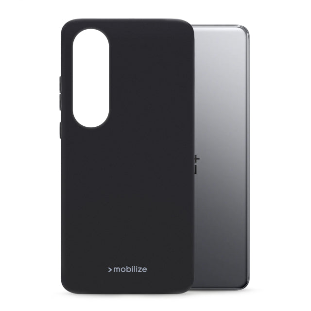 Mobilize Coque en gel de caoutchouc OnePlus Nord CE4 Lite Noir mat