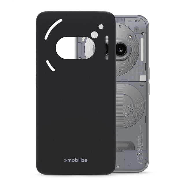 Coque Mobilize Rubber Gelly Nothing Phone (2a) Plus Noir mat