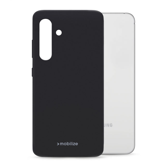 Mobilize Rubber Gelly Case Samsung Galaxy S24 FE Noir mat