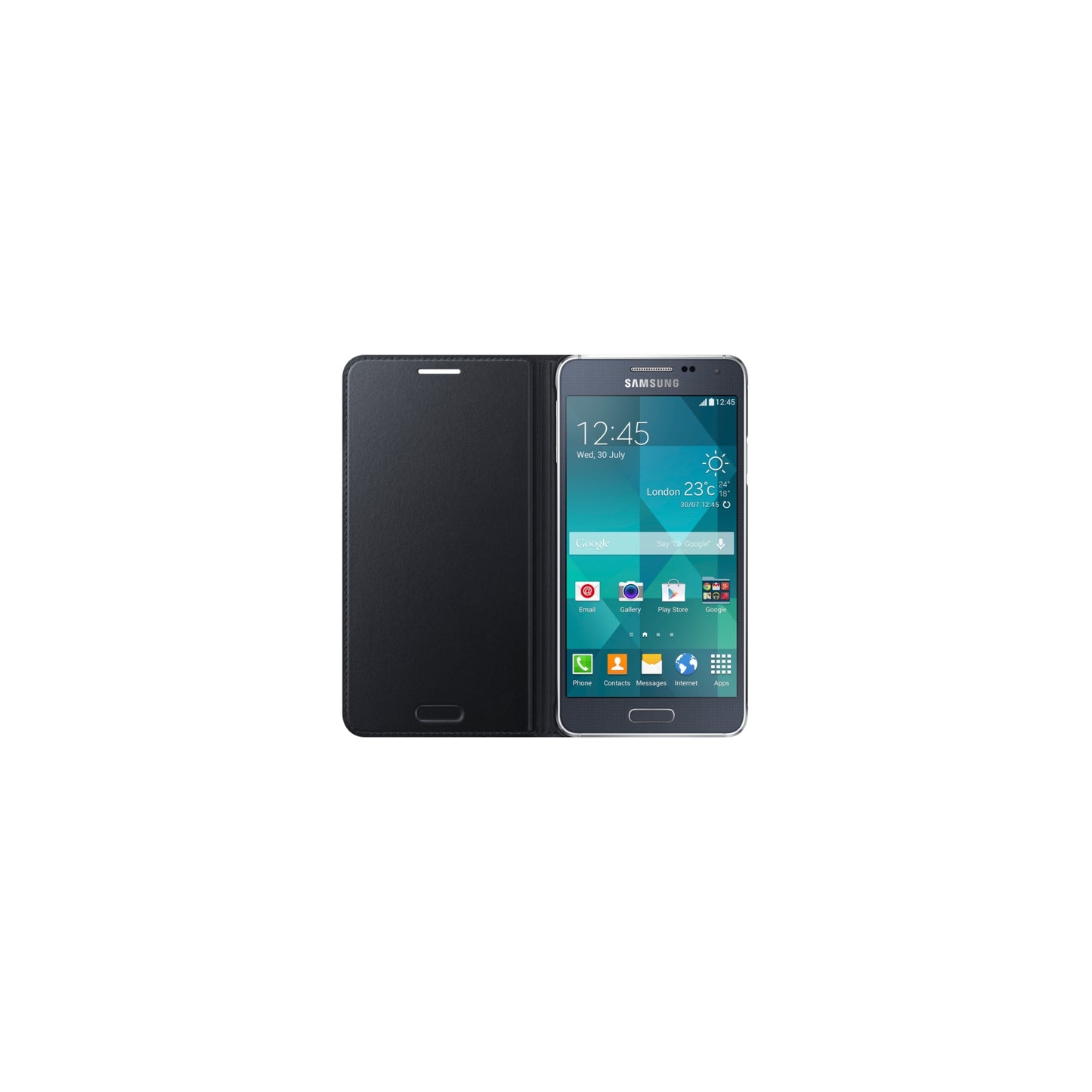 EF-FG850BBEGWW Samsung Flip Cover Galaxy Alpha Black