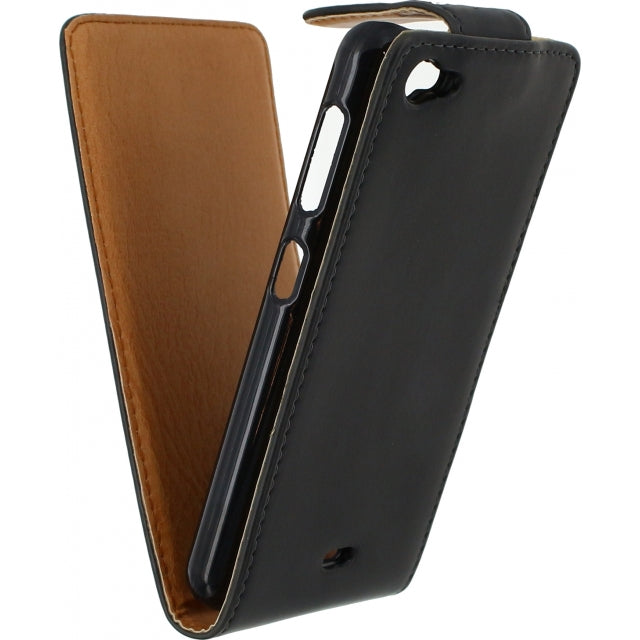 Xccess Flip Case Wiko Jimmy Schwarz