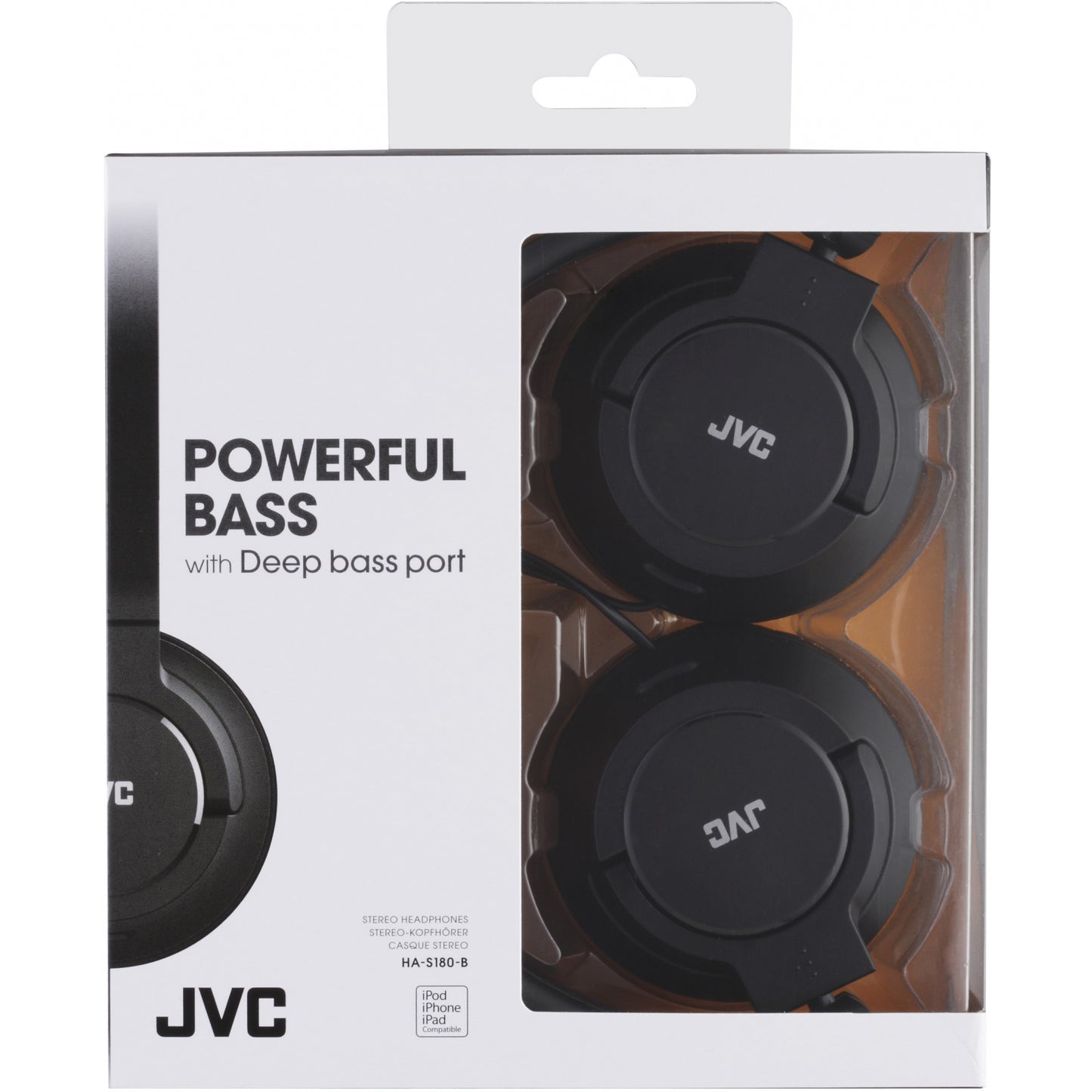 HA-S180-B JVC Light Weight Headset Black