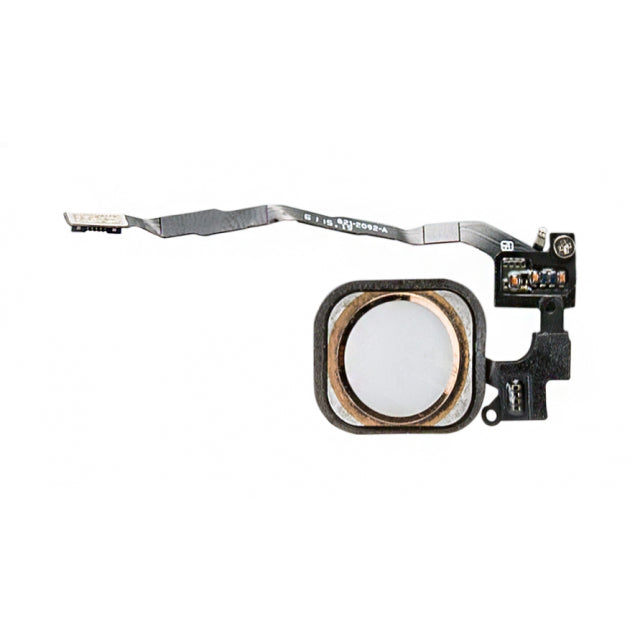 Replacement Home Button Flex Cable incl. Home Button for Apple iPhone SE Rose Gold OEM