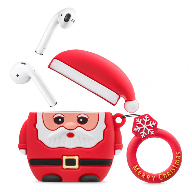 Xccess Shockproof Silicone Case with Hook for Apple Airpods Kerstman