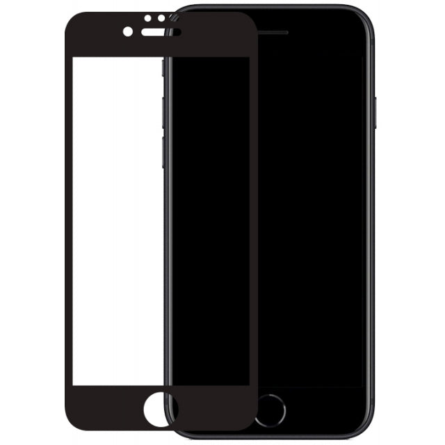 Mobilize Edge-To-Edge Glass Screen Protector Apple iPhone 7/8/SE (2020/2022) Black Full Glue