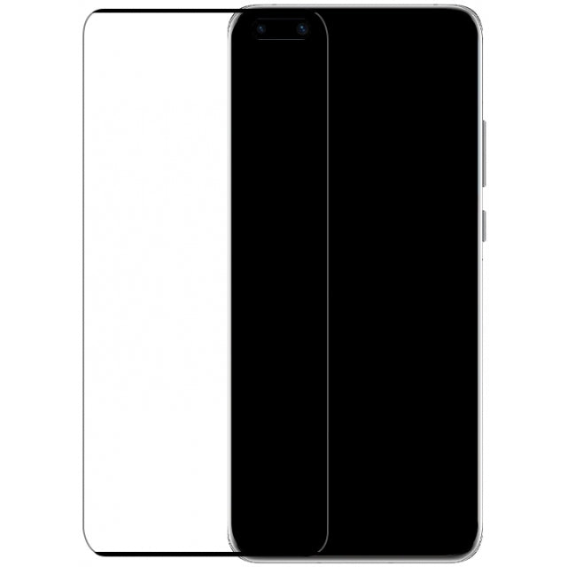 Mobilize Film de Protection en Verre Trempé Bord à Bord Huawei P40 Pro/P40 Pro+ Colle sur les Bords Noire