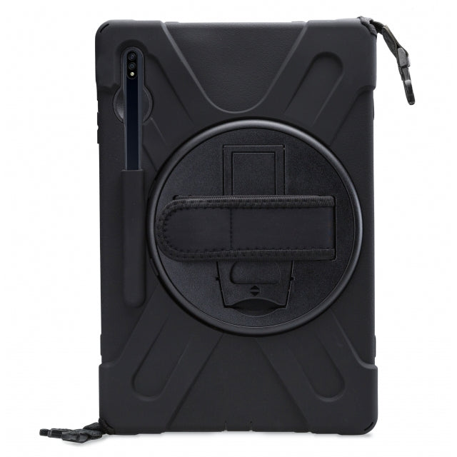 Xccess Survivor All-round Case Samsung Galaxy Tab S7+/S8+ 12.4 Schwarz (ohne Displayschutzfolie)