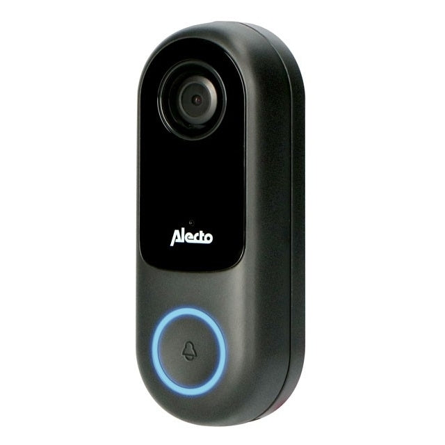 Alecto Smart WLAN Türklingel mit Kamera Schwarz