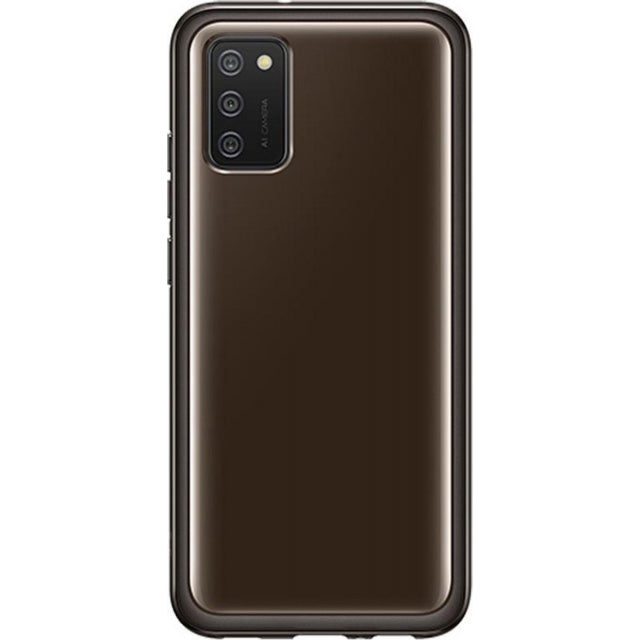 EF-QA026TBEGEU Samsung Soft Clear Cover Galaxy A02s Schwarz