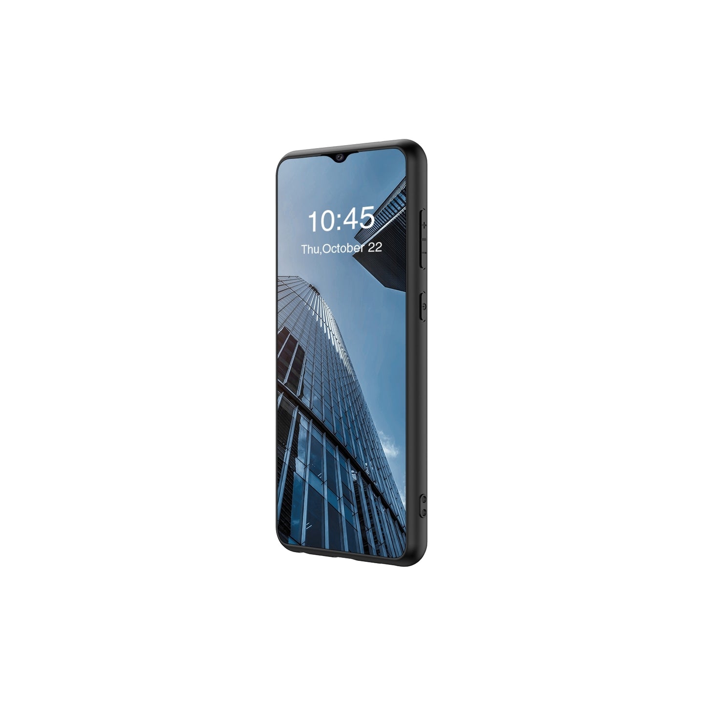 Valenta Leather Back Cover Snap Samsung Galaxy A02s Black