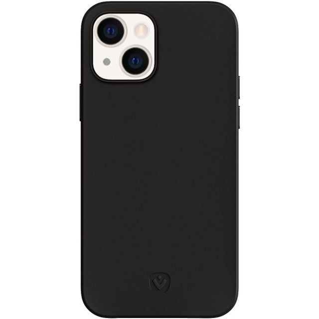 Valenta Leather Back Cover Snap Luxe Apple iPhone 13 Mini Schwarz