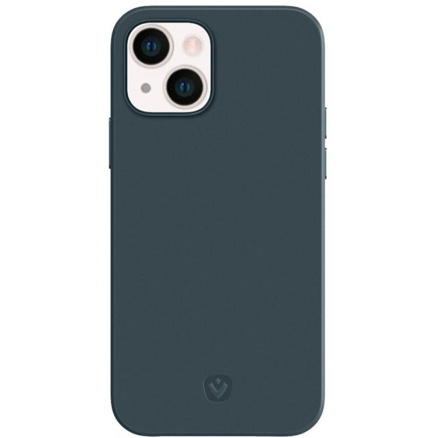 Valenta Cuir Coque Arrière Snap Luxe Apple iPhone 13 Mini Bleu