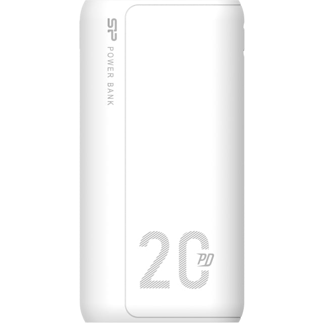 Silicon Power QS15 Fast Charging 18W PD Powerbank 20000 mAh White