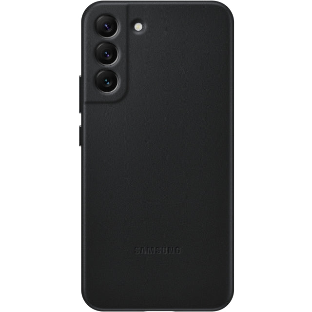 EF-VS906LBEGWW Samsung Leather Cover Galaxy S22+ 5G Schwarz