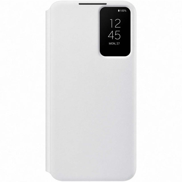 EF-ZS906CWEGEE Samsung Smart Clear View Cover Galaxy S22+ 5G Weiß