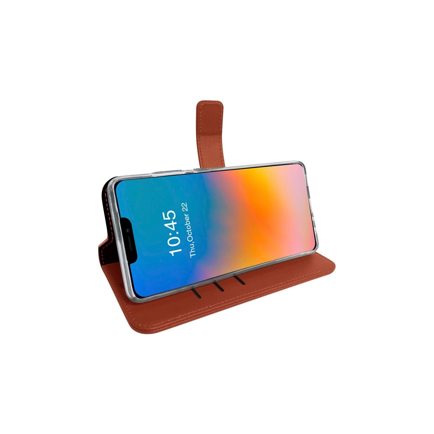 Valenta Book Case Gel Skin Apple iPhone 14 Plus Brown