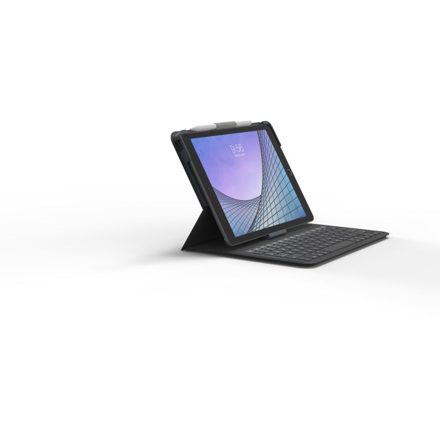 ZAGG Messenger Folio 2 Bluetooth-Tastaturhülle für Apple iPad 10.2/Pro/Air 10.5 Serie AZERTY Schwarz