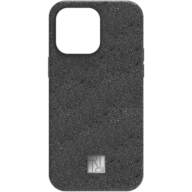 Coque Richmond & Finch RF Series en TPU pour Apple iPhone 14 Pro Max Noir Caviar