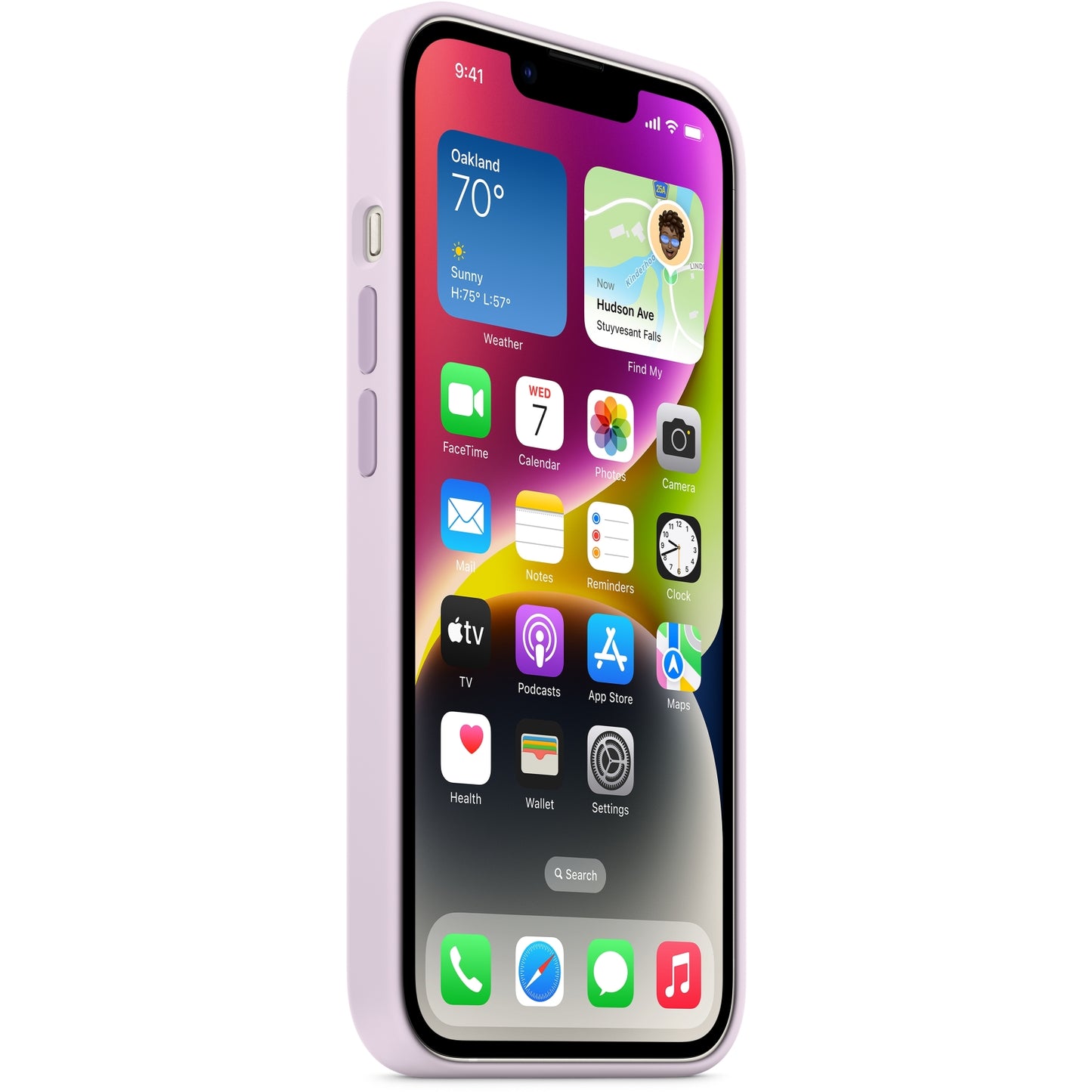 MPRY3ZM/A Apple Silicone Case with MagSafe iPhone 14 Lilac