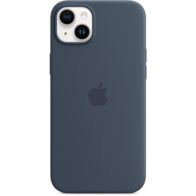 MPT53ZM/A Apple Silicone Case with MagSafe iPhone 14 Plus Storm Blue