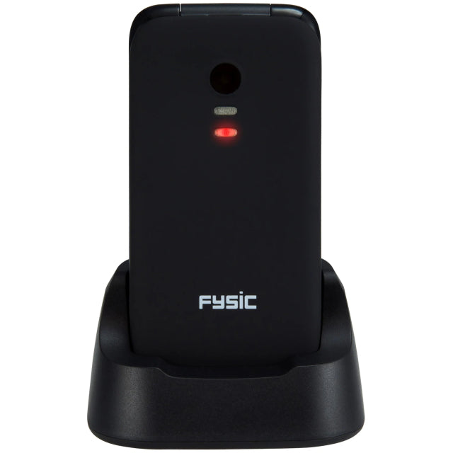 FM-9760ZT Fysic Comfort Klapphandy Schwarz