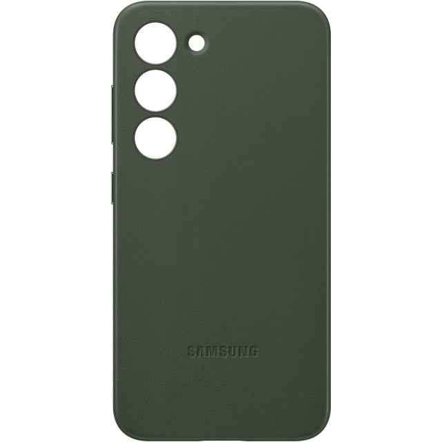 EF-VS911LGEGWW Samsung Leather Cover Galaxy S23 5G Grün