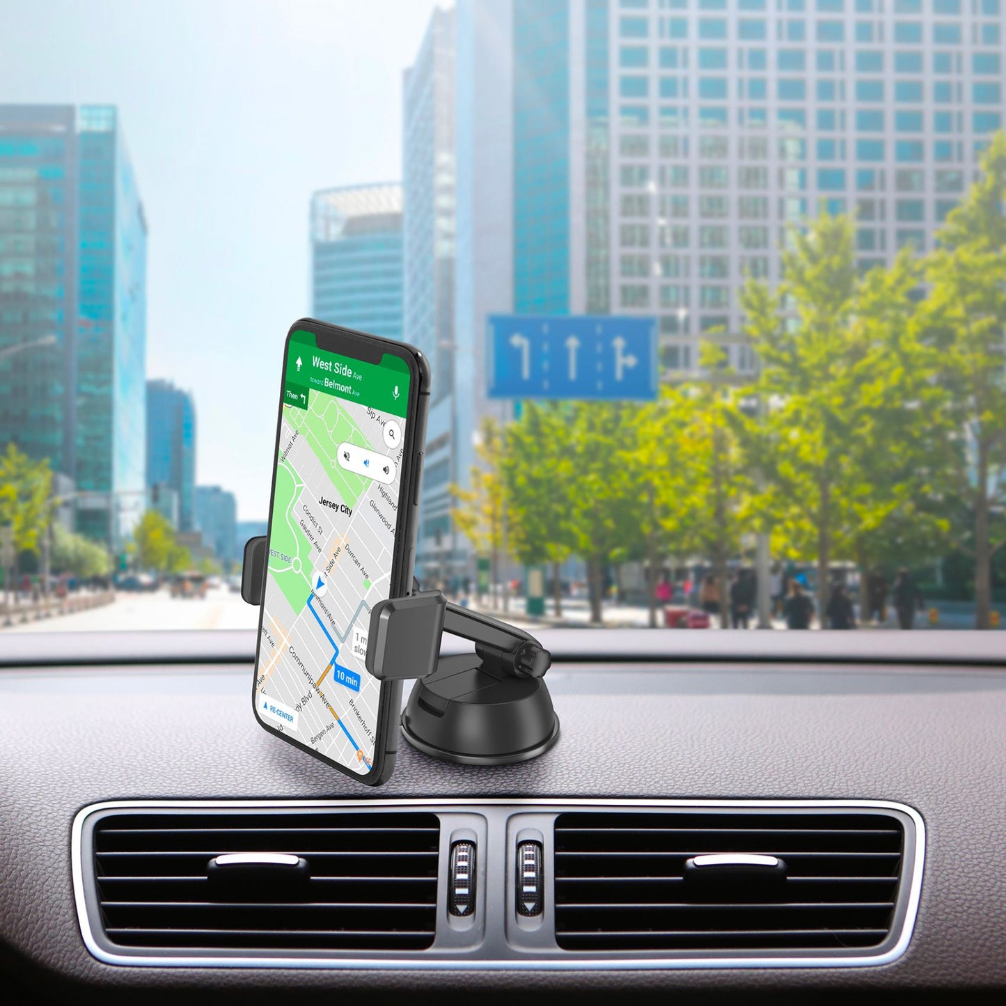 Celly MountExt Universal Car Holder Black