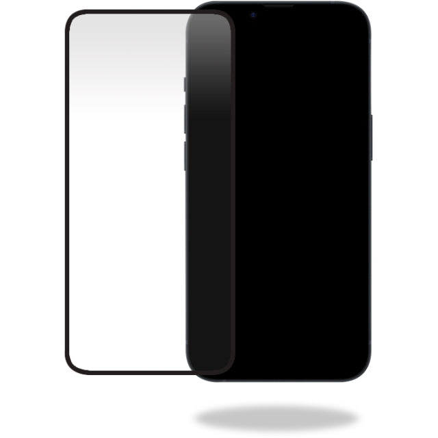 Mobilize Glass Screen Protector - Black Frame - Apple iPhone 15