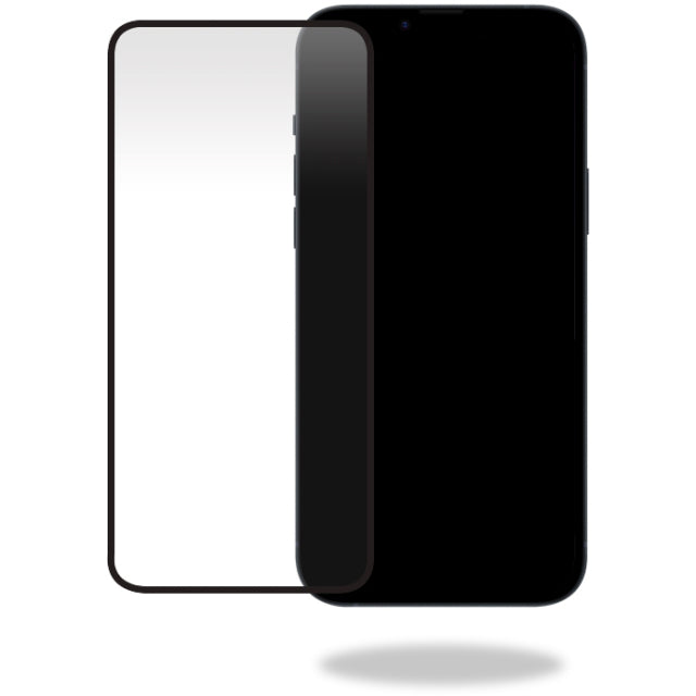Mobilize Glass Screen Protector - Black Frame - Apple iPhone 15 Plus