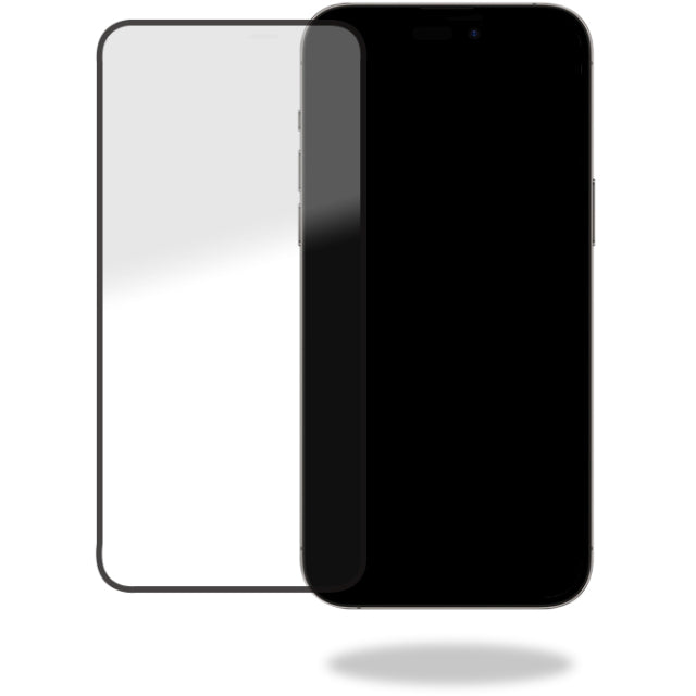 Striker Full Glue Ballistic Glass Screen Protector for Apple iPhone 15 Pro Max Black