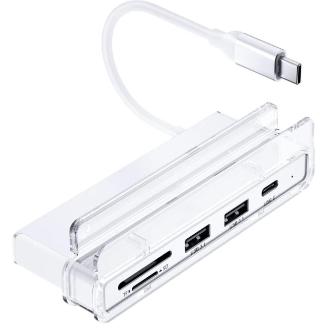 XtremeMac 6-Port USB-C Hub für den neuen iMac M1 Weiß