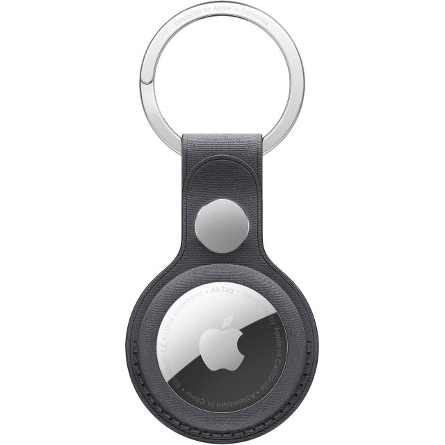 MT2H3ZM/A Apple AirTag Schlüsselanhänger FineWoven Schwarz