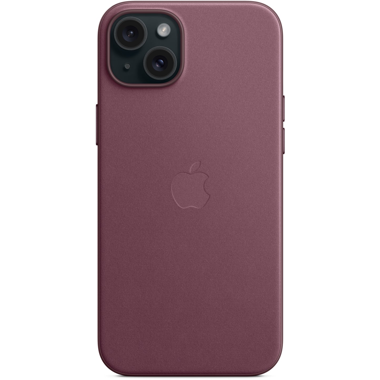 MT4A3ZM/A Apple FineWoven Case with MagSafe iPhone 15 Plus Mulberry