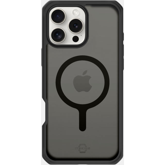 ITSKINS Level 2 HybridMagFrost_R pour Apple iPhone 16 Pro Max Noir